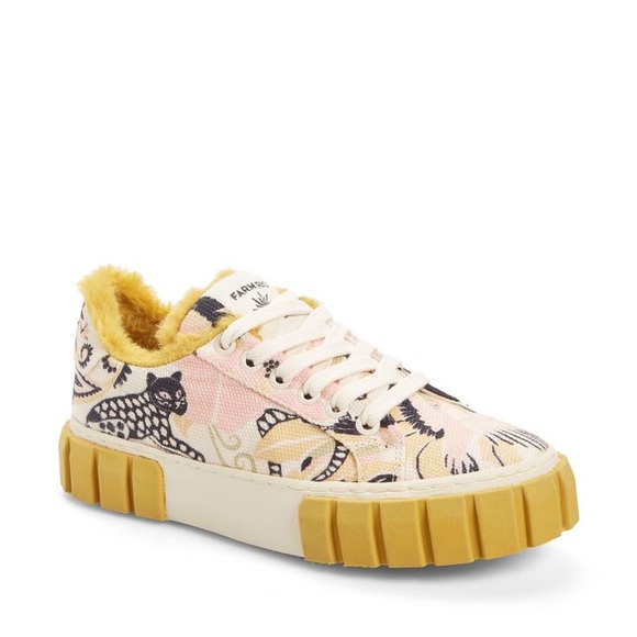 FARM Rio Shoes - FARM RIO rio island forest platform sneaker